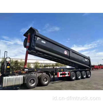 Belakang Tipping Tipper Semi Truck Dump Trailer